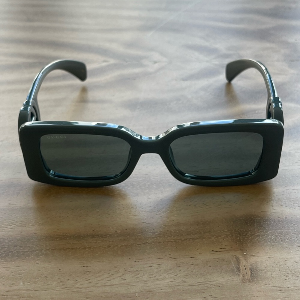 Gucci Rectangular Frame Sunglasses - image 2